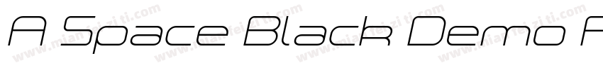 A Space Black Demo Regular字体转换